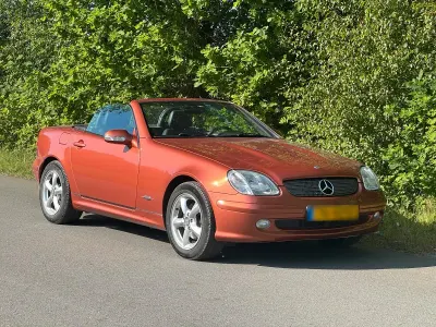 Gebraucht Mercedes SLK200 163 PS (119 kW) 2002 Orange Cabrio