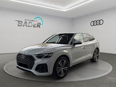 Gletscherweiß metallic Gebraucht 2021 Audi Q5 Sportback S-Line SUV | 44.880 € (Etwas zu teuer)