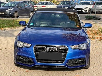 Usata Audi A5 Cabriolet Performance 190 CV (139 kW) 2016 Blu Cabrio