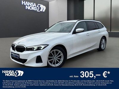 Gebraucht BMW 320 190 PS (139 kW) 2024 Weiss / mineralweiss (metallic) Kombi