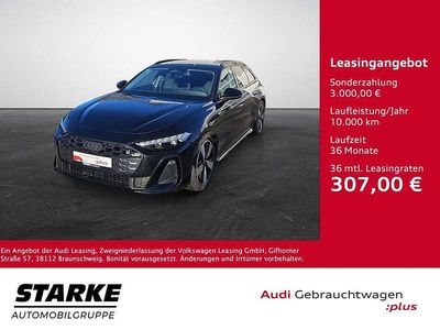 Schwarz (mythosschwarz metallic) Gebraucht 2025 Audi A5 S-Line Kombi | 47.580 € (Superpreis)