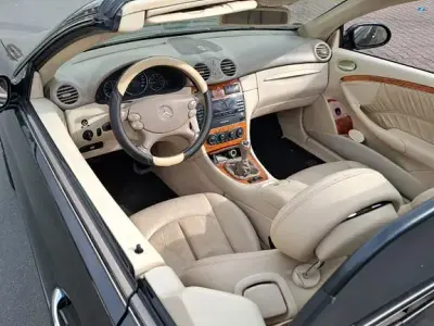 Gebraucht Mercedes CLK200 Avantgarde 163 PS (119 kW) 2004 Schwarz Cabrio