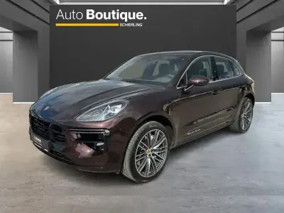 Usata Porsche Macan Turbo 441 CV (324 kW) 2021 Marrone SUV