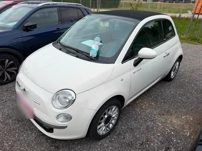 Gebraucht Fiat 500C 69 PS (50 kW) 2013 Weiß Cabrio