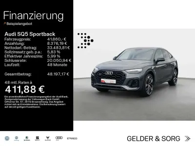 Gebraucht Audi SQ5 341 PS (250 kW) 2021 Daytonagrau perleffekt SUV