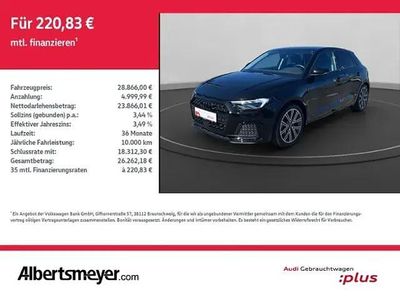Gebraucht Audi A1 Sportback Advanced 85 PS (62 kW) 2025 Schwarz Kleinwagen