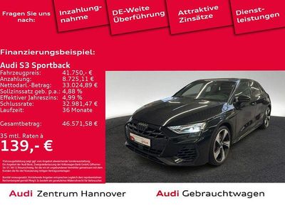Gebraucht Audi S3 Ambiente 333 PS (244 kW) 2024 Mythosschwarz metallic Limousine