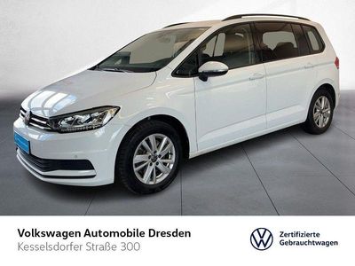 Gebraucht VW Touran Comfortline 150 PS (110 kW) 2022 Weiß Van / Kleinbus