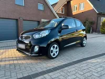 Brugt Kia Picanto 69 HK (50 kW) 2014 Sort Hatchback
