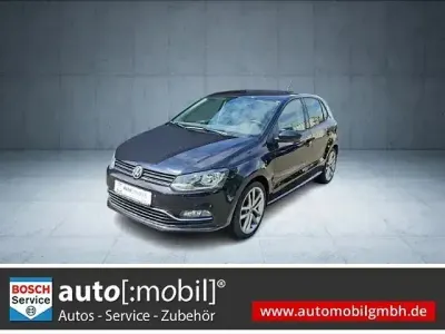 Gebraucht VW Polo Highline 110 PS (80 kW) 2015 Schwarz Kleinwagen