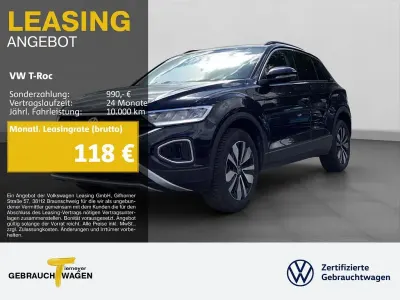 Gebraucht VW T-Roc Goal 116 PS (85 kW) 2025 Schwarz SUV