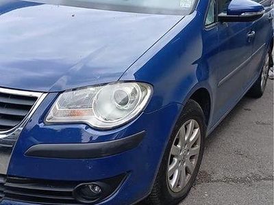 Gebraucht VW Touran 101 PS (74 kW) 2009 Blau Van / Kleinbus