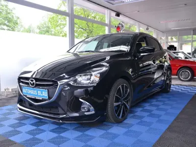 Brugt Mazda 2 Sports-Line 90 HK (66 kW) 2018 Sort Hatchback