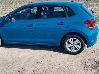 Gebraucht VW Polo Comfortline 95 PS (69 kW) 2019 Blau Kleinwagen
