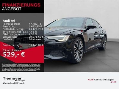Schwarz Gebraucht 2022 Audi A6 Sport Limousine | 47.780 € (Teuer)