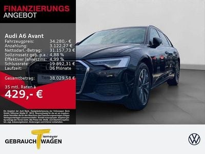 Schwarz Gebraucht 2022 Audi A6 Business Kombi | 34.280 € (Guter Preis)