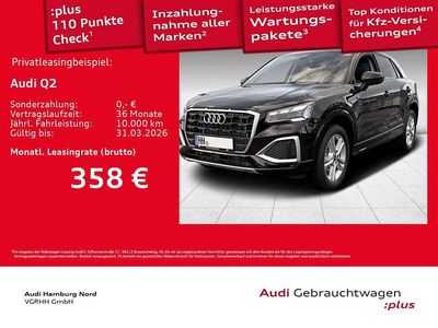 Brillantschwarz Gebraucht 2025 Audi Q2 Advanced Plus SUV | 31.620 € (Fairer Preis)