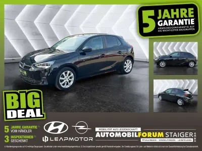 Gebraucht Opel Corsa Edition 75 PS (55 kW) 2022 Diamant schwarz/karbon schwarz Kleinwagen