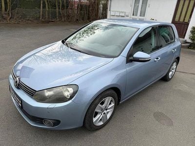 Usata VW Golf VI Comfortline 122 CV (89 kW) 2009 Blu Utilitaria