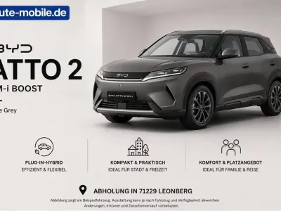 Neu BYD Atto 2 Boost 212 PS (155 kW) 2026 Grau SUV