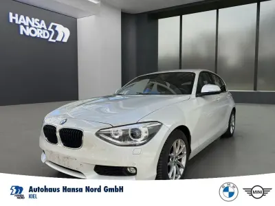 Gebraucht BMW 116 Advantage 136 PS (100 kW) 2013 Weiss / mineralweiss (metallic) Kleinwagen