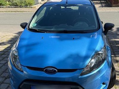 Gebraucht Ford Fiesta 60 PS (44 kW) 2009 Blau Kleinwagen