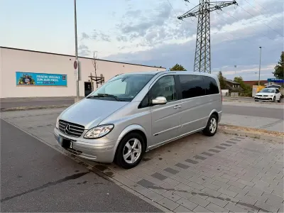 Gebraucht Mercedes Viano 150 PS (110 kW) 2007 Silber Van / Kleinbus