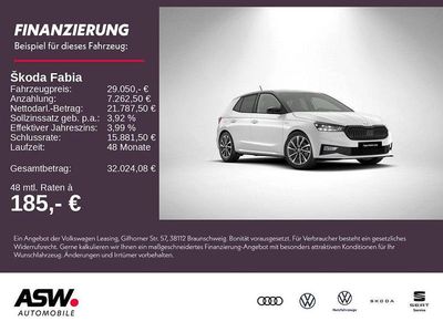 Weiß Neu 2025 Skoda Fabia Monte Carlo Kleinwagen | 29.050 € (Etwas zu teuer)