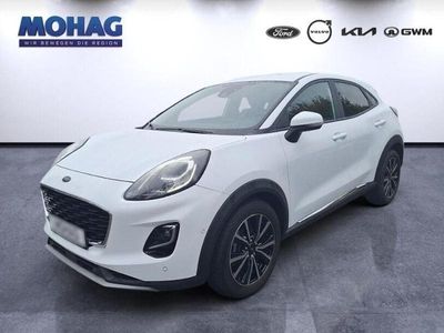 Weiss Gebraucht 2021 Ford Puma Titanium SUV | 14.990 € (Superpreis)