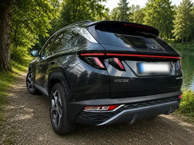 Gebraucht Hyundai Tucson 150 PS (110 kW) 2021 Blau SUV