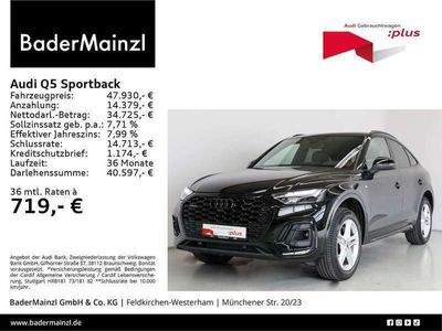 gebraucht Audi Q5 Sportback S line 45 TFSI quattro S tronic