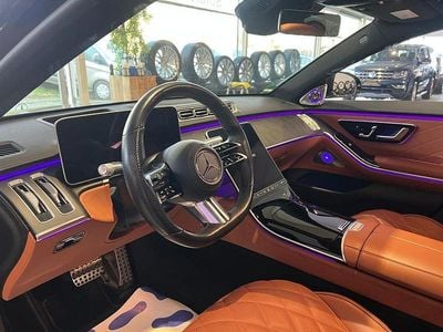Schwarz Gebraucht 2022 Mercedes S580 AMG line Limousine | 81.990 € (Guter Preis)