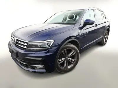 Gebraucht VW Tiguan Highline 190 PS (139 kW) 2018 Atlantic blue metallic SUV