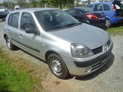 Gebraucht Renault Clio Authentique 75 PS (55 kW) 2005 Platingrau Kleinwagen