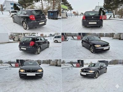 Gebraucht BMW 116 122 PS (89 kW) 2008 Schwarz Kleinwagen