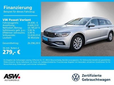 Gebraucht VW Passat Business 150 PS (110 kW) 2023 Scale silver metallic Kombi