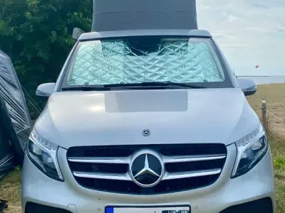 Gebraucht Mercedes V300 Marco Polo 239 PS (175 kW) 2019 Silber Van / Kleinbus