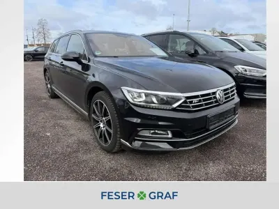 Usata VW Passat R-line 179 CV (131 kW) 2017 Nero Station wagon