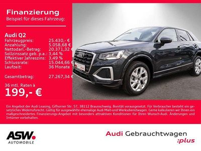 Gebraucht Audi Q2 Advanced Plus 116 PS (85 kW) 2025 Manhattangrau metallic SUV