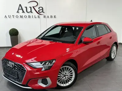 Używany Audi A3 Advanced 150 KM (110 kW) 2021 Czerwony Sedan/Limuzyna