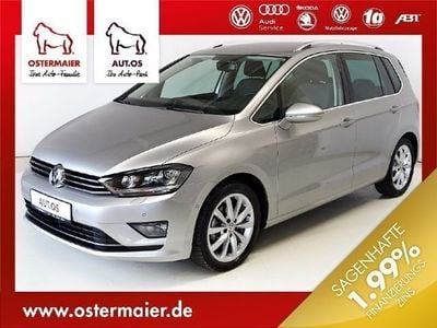 Gebraucht VW Golf Sportsvan Highline 150 PS (110 kW) 2016 Silber metallic Van / Kleinbus