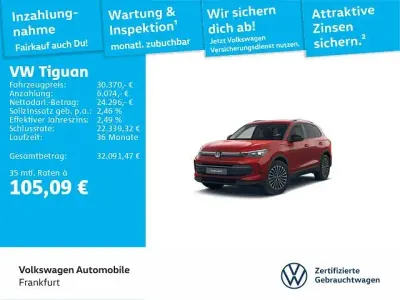 Gebraucht VW Tiguan Goal 131 PS (96 kW) 2025 Rot SUV