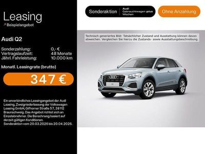 Gebraucht Audi Q2 Advanced Plus 150 PS (110 kW) 2024 Pfeilgrau perleffekt SUV