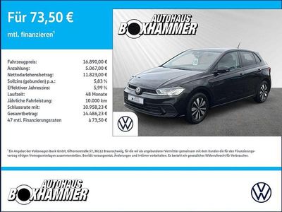 Schwarz Gebraucht 2023 VW Polo Move Limousine | 16.890 € (Fairer Preis)