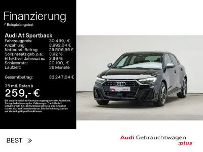 Gebraucht Audi A1 Sportback S-Line 207 PS (152 kW) 2025 Mythosschwarz metallic (metallic) Kleinwagen
