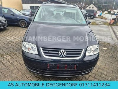 Gebraucht VW Touran Trendline 105 PS (77 kW) 2004 Schwarz Van / Kleinbus