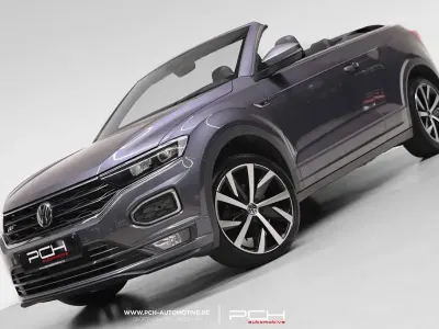 Brugt VW T-Roc Cabriolet R-line 150 HK (110 kW) 2021 Grå Cabriolet