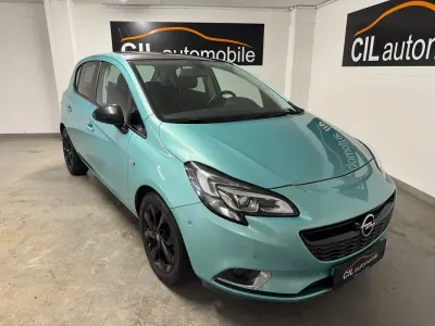 Usata Opel Corsa Color Edition 90 CV (66 kW) 2015 Verde Utilitaria