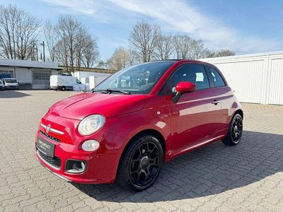 Usata Fiat 500C 105 CV (77 kW) 2014 Rosso Cabrio