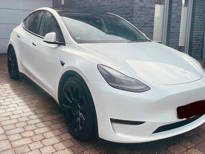 Gebraucht Tesla Model Y Long Range AWD 378 kW (514 PS) 2022 Weiß SUV